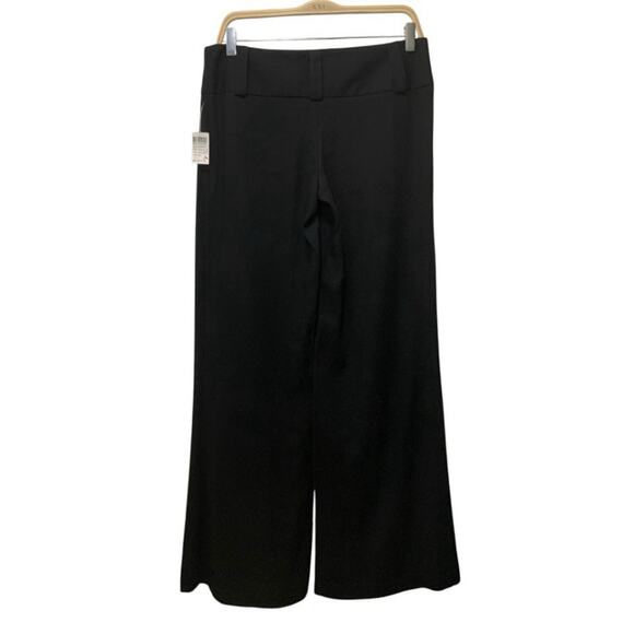 Y2K Wet Seal Black Wide Leg Dress Pants Women’s Size 7 Made in USA NWT - Picture 2 of 6